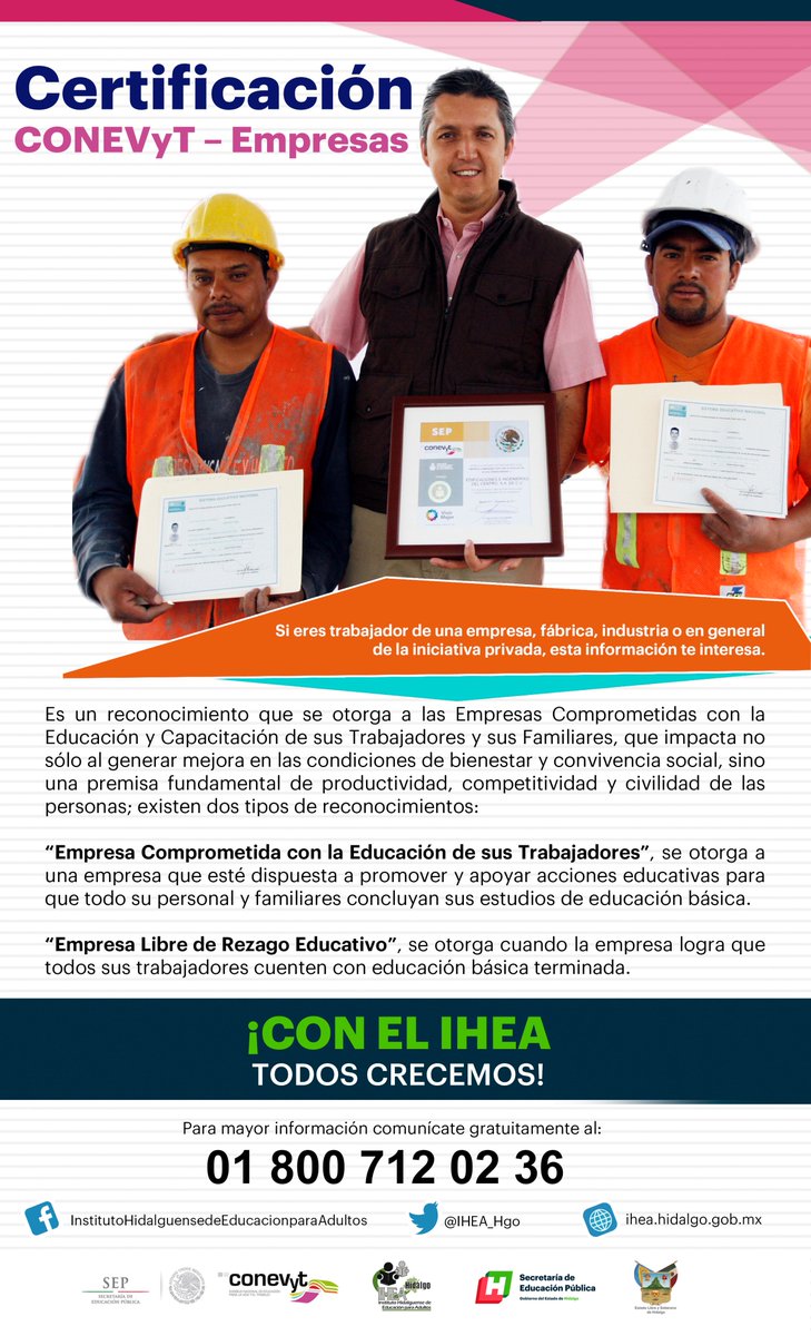 iheaoficial's tweet photo. ¡Conoce nuestros programas! #CONEVYT #ConelIHEAtodoscrecemos @INEAmx https://t.co/rvAnf6tuRD