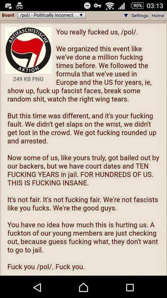 GRAAmerica's tweet photo. When morons get a dose of reality. https://t.co/v4ycB3w1Zi
