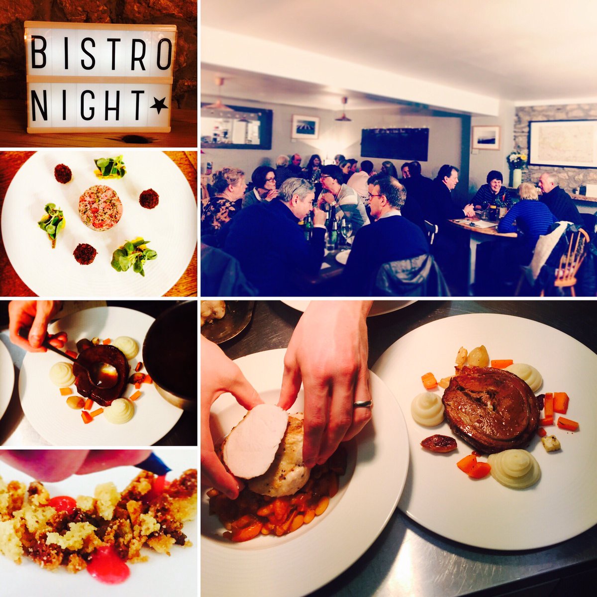 ⭐️BISTRO NIGHT⭐️ Friday 24 Feb now FULL! Opening up bookings for Saturday 25 Feb, please tel 01439 788166 to book.