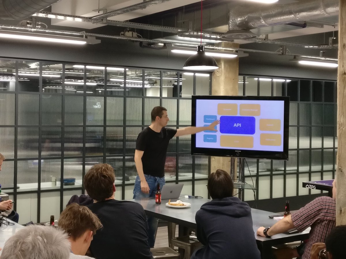 CoreOS London Meetup tweet media