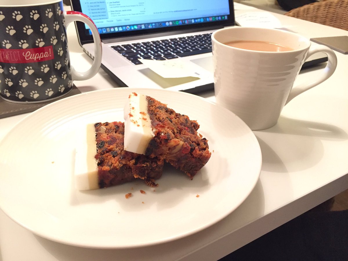 HedgesAndrew's tweet photo. Following todays mince pies I am now getting stuck into Christmas cake. @peejaysound @ianthrelfall @CarrigMatt https://t.co/nkuqp5vrnT