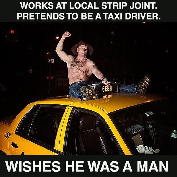 hawt_press's tweet photo. Wishes he was a man. #groblyauto #begrobly #taxi #fail #wtf https://t.co/NDvnfQkz3I