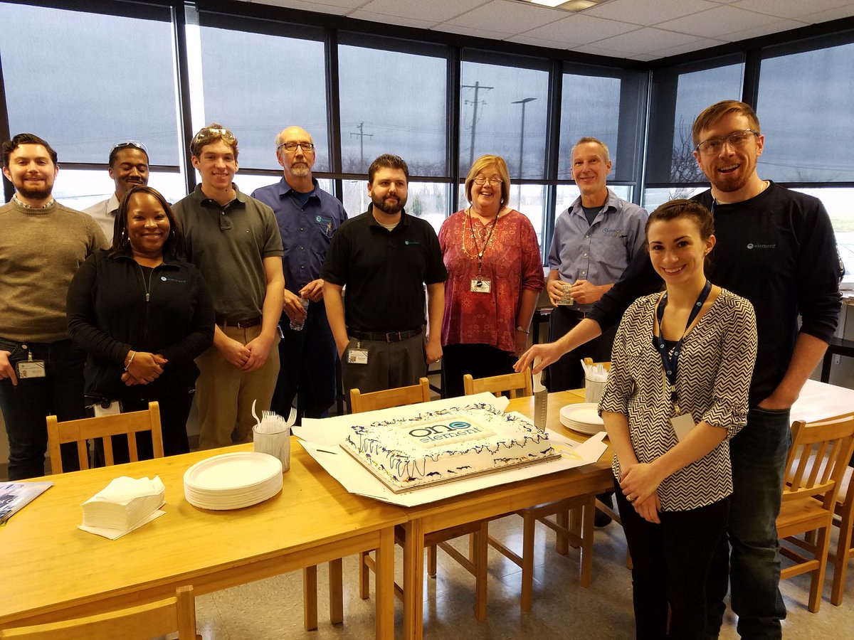 WeAreOneElement's tweet photo. Cake time! #ElementCincinnati https://t.co/PexU5qmesd
