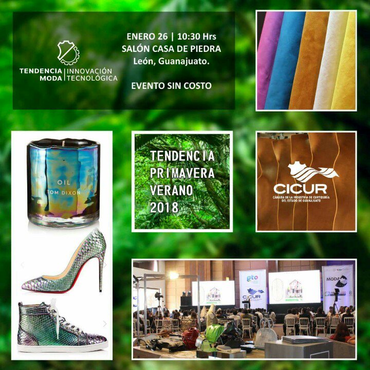El mejor evento para la industria de la piel en México. <a href="/modacicur/">Congreso Curtiduría</a> para diseñadores de <a href="/calzado/">Calzado</a> #vestimenta #bolso y #marroquinería