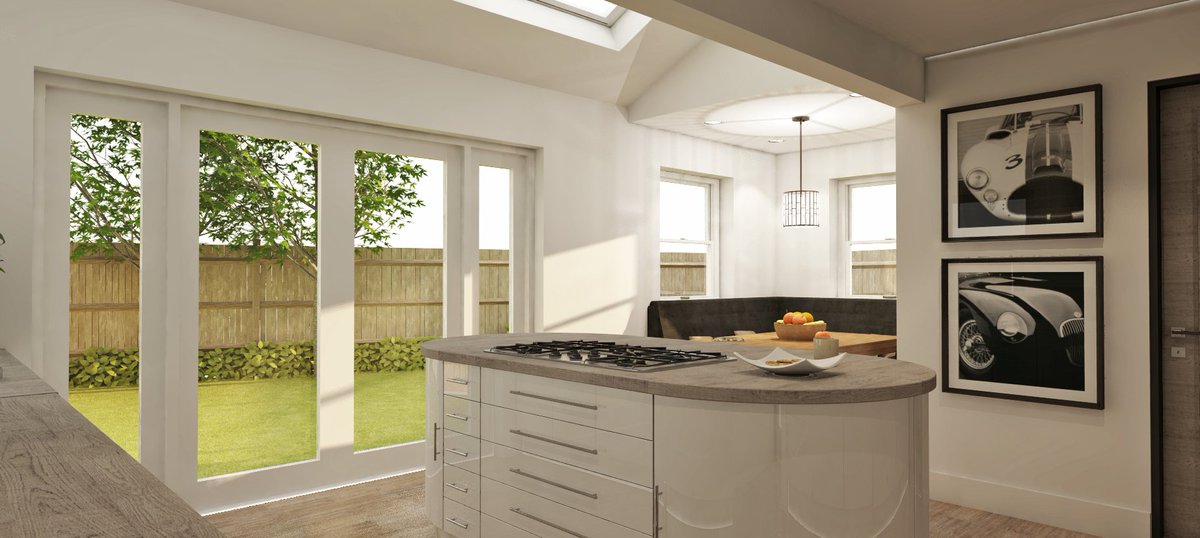 JakesvilleS's tweet photo. Evening All #seftonhour Latest design for a small kitchen extension in Liverpool. Independent Architects &amp; Designers https://t.co/B9EmauvXCl https://t.co/KusU49CnBw