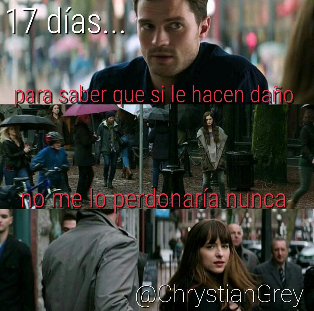 ChrystianGrey's tweet photo. Casi nada solo 17 días .... #ChristianGrey #FiftyShadesDarker https://t.co/svexguuVRf