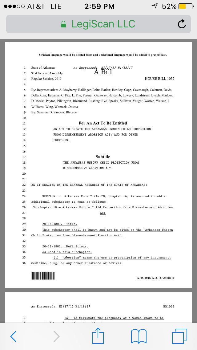 ChanningBarker's tweet image. Sarah Thompson had an abortion in 1971. She worries about women's reproductive rights if #HB1032 passes in #ARleg. Details tonight.