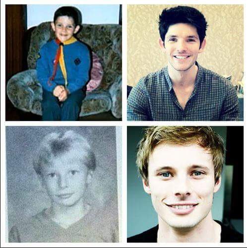 WeLoveFandoms's tweet image. #ThrowbackThursday #colinmorgan and #bradleyJames #merlin #izombie