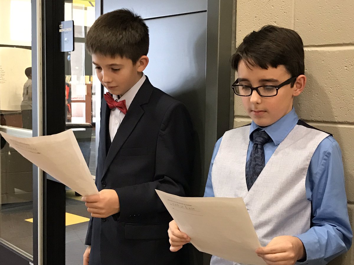 PI_Wildcats's tweet photo. Students dress to impress as they wait anxiously to interview for CEO of Bank of Oklahoma or even CFO of Cox Communications. #biztown2017 https://t.co/J84vgJTMfR