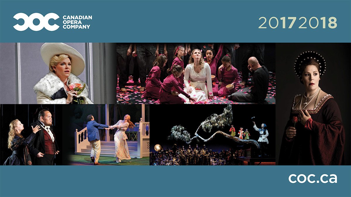 Well there you have it folks! Our #COC1718 Season: #COCArabella, #COCElixir, #COCRigoletto, #COCAbduction, #COCNightingale, #COCAnnaBolena.