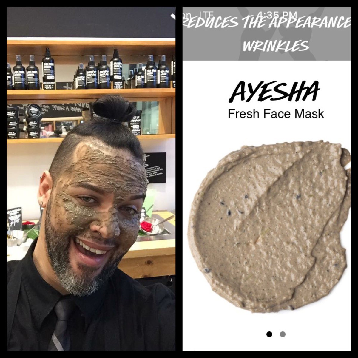 Ak_JadaMUA's tweet photo. Enjoy the lifting , toning , firming and hydrating radiance . #fresh #face #mask #ayesha #lushie #lushcosmetics #lushmen #selfperserving βπ½ https://t.co/QCAHuf2Ss4