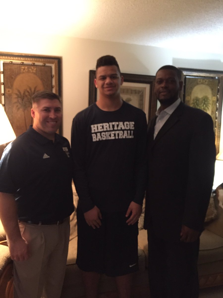 Had a great home visit today with FIU  <a href="/CoachKHolmes/">Kenny Holmes</a>