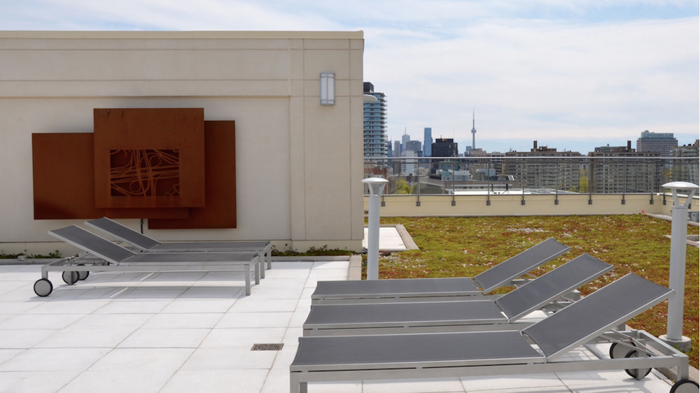 hausersite's tweet photo. Our #HauserInstall at Allure condos has us thinking of summer lounging on a rooftop #patio. #TorontoCondo https://t.co/KrS3jRpbSR https://t.co/NSqSO5ry7n
