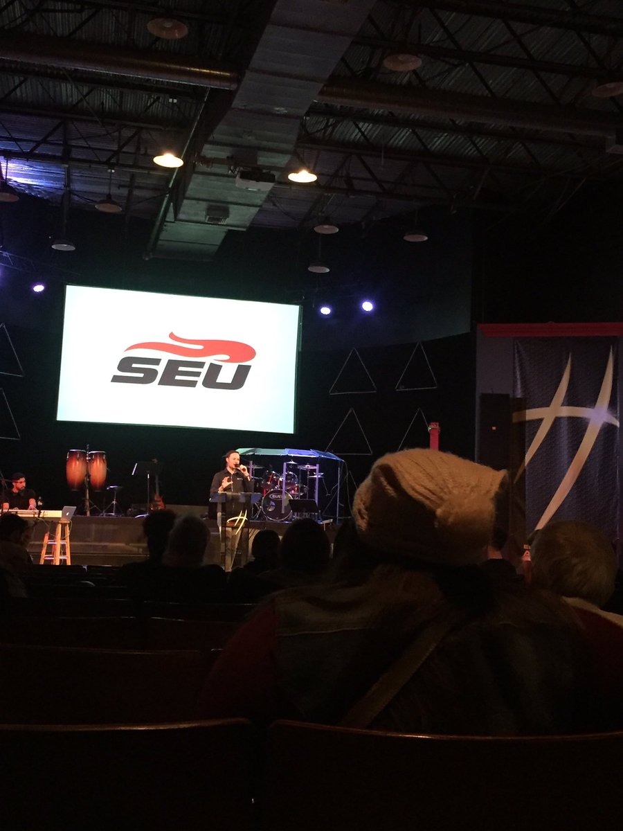 seunorcal's tweet photo. Ignite Chapel happening right. It's not too late. Come meet us here. Family life theater @TheHouseModesto #seunorcal #ignitechapel https://t.co/pu4aFiPBej