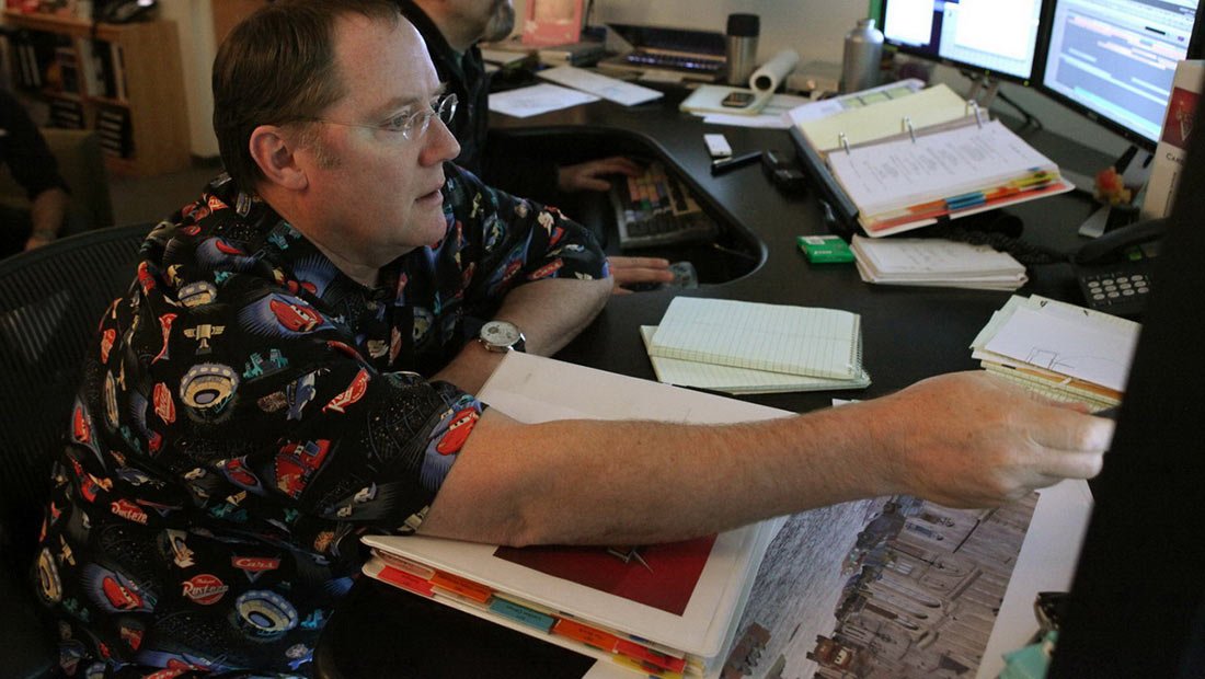 cartoonbrew's tweet photo. Happy 60th birthday to John Lasseter! 🎉🎂🎆 Celebrate with these tips on storytelling craft from the Pixar legend: https://t.co/GjSMyDzmeK https://t.co/ZTtQObBiKp