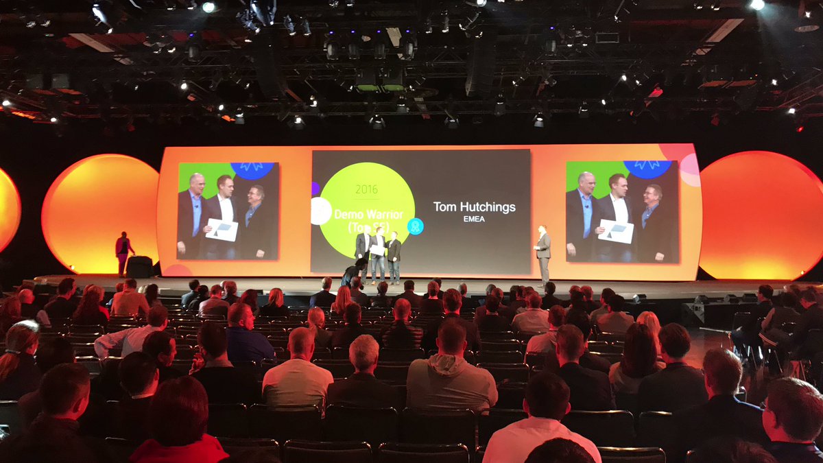 He only went and won!!! Well done @tomhutchisatwit! 💪#CitrixSummit #TeamHutch #CitrixSummit #CitrixPartnerLove #DemoWarior #WhatsYourCitrix