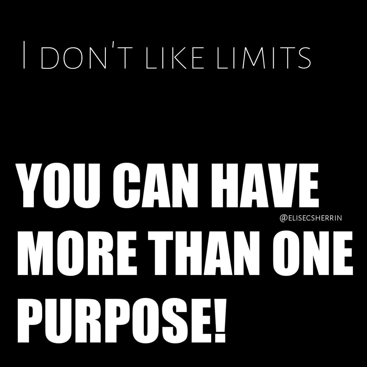 EliseCSherrin's tweet photo. Don't limit yourself!

#Entrepreneur #Limitless https://t.co/biOGKZr3X2
