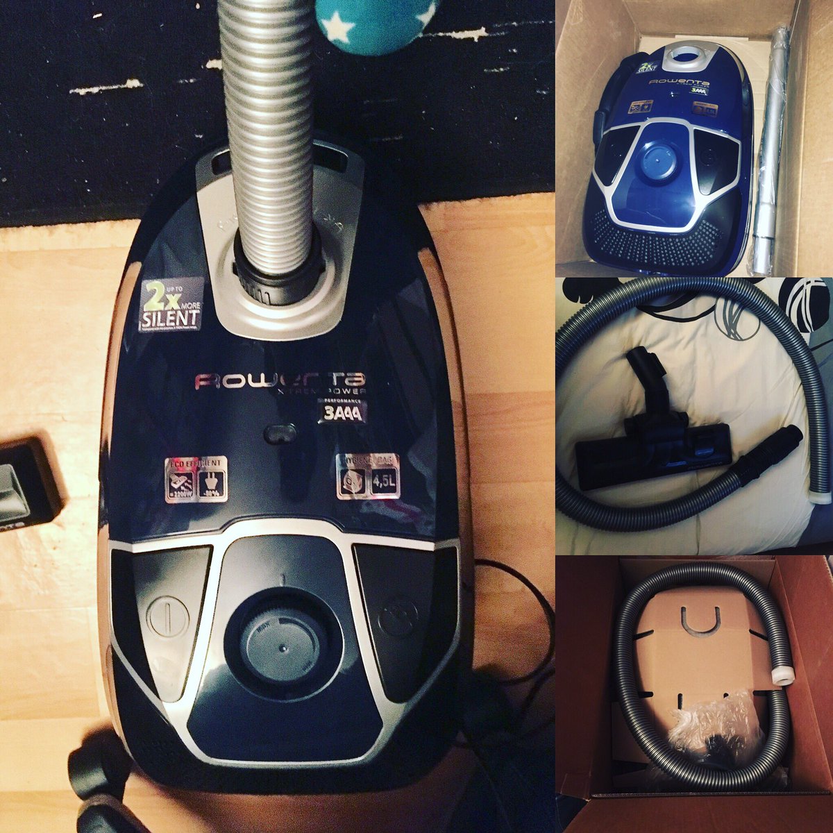 delagemichael87's tweet photo. Merci #sampleo et #rowentafrance pour cette aspirateur #xtrempower reçu il y a quelques jours. Testé, approuvé et recommandé par mes soins. https://t.co/cmMTqv7i0r