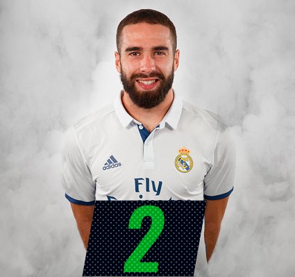 realmadrid's tweet photo. 64' 🔁 Segundo cambio en el Real Madrid. Sale @Lucasvazquez91 y entra @DaniCarvajal92. 

#RMCopa #HalaMadrid https://t.co/9QewMZQpbl