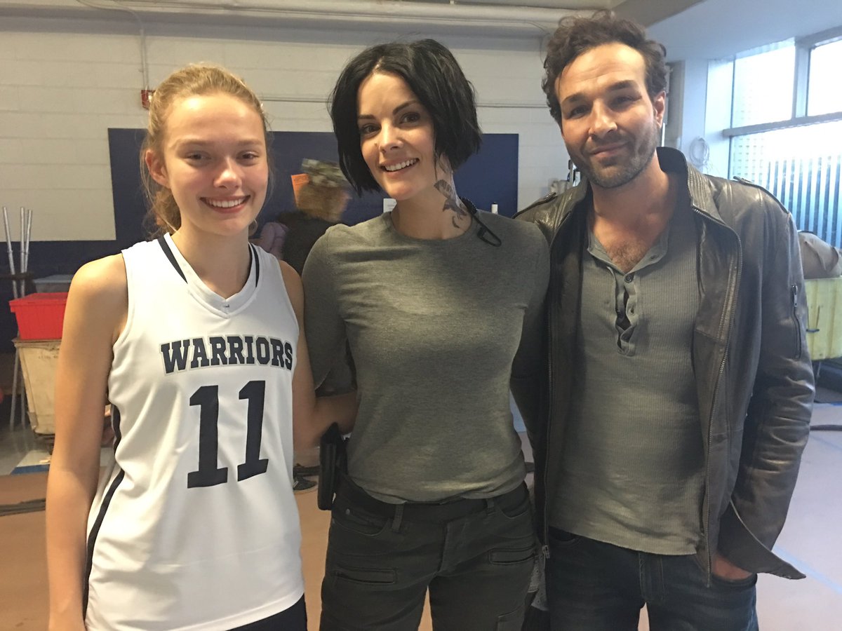 Bridget_McGarry's tweet photo. So much fun working with you! It was so great to meet you! #Blindspot @JaimieAlexander https://t.co/Z6LqdwM13s