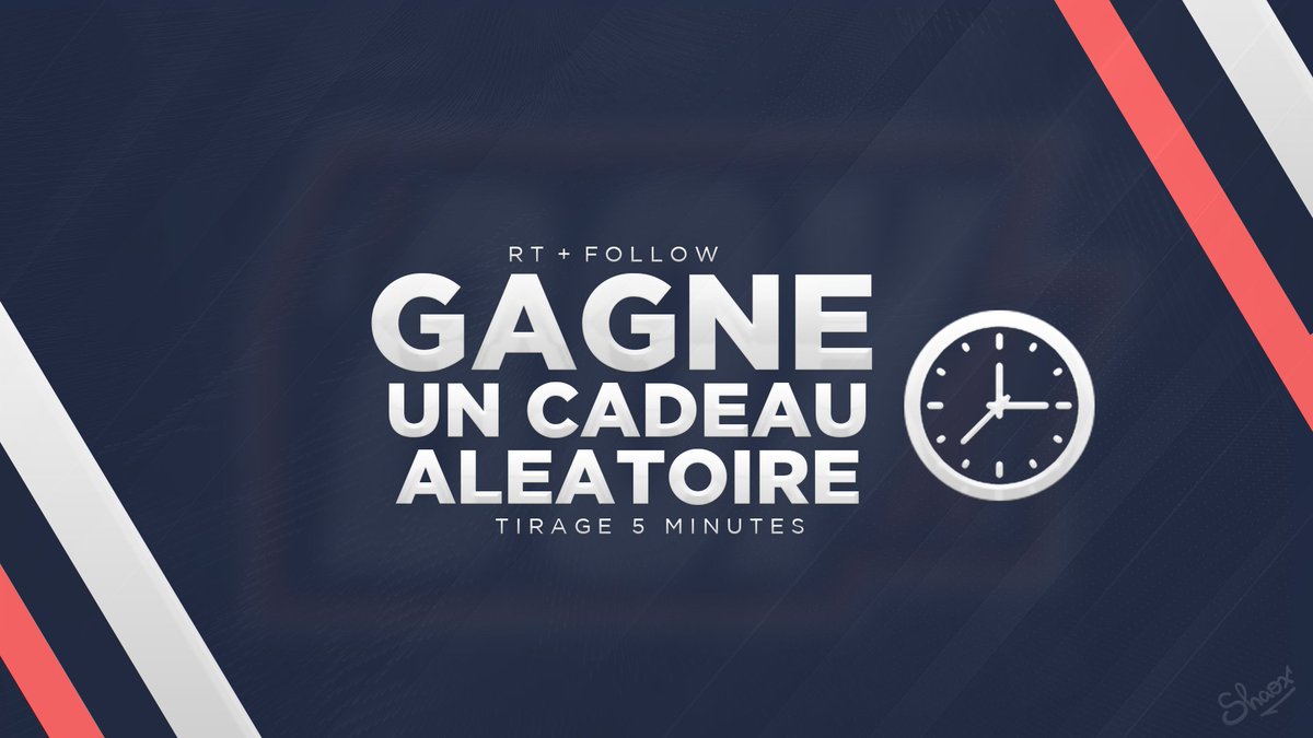 SltCBarn's tweet photo. #CONCOURD SPEED 🎉
● 1 🎁 pour le premier #RT
● 1 🎁 parmi les 100 premiers #RT
#FOLLOW @box_concours & @ShaoxGFX 🙋 https://t.co/MhUpRPGdMj