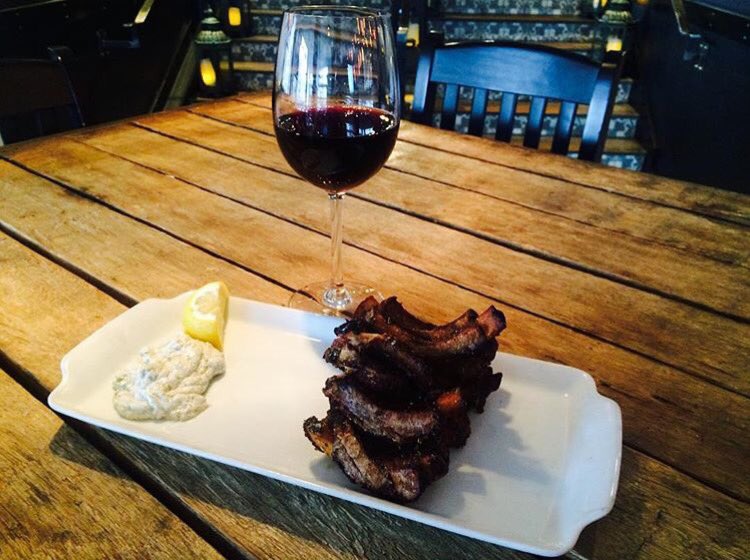 Come down today for our Greek ribs they are half off all day and we have happy hour between 3-7pm!