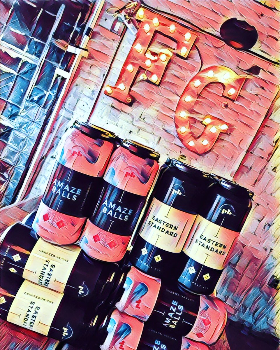 FoolsGoldNYC's tweet photo. New Cans! Peekskill Eastern Standard &amp; Amazeballs have landed and we're very excited to offer these to your face today!
#nybeer #nyc https://t.co/wmp74TYMV5