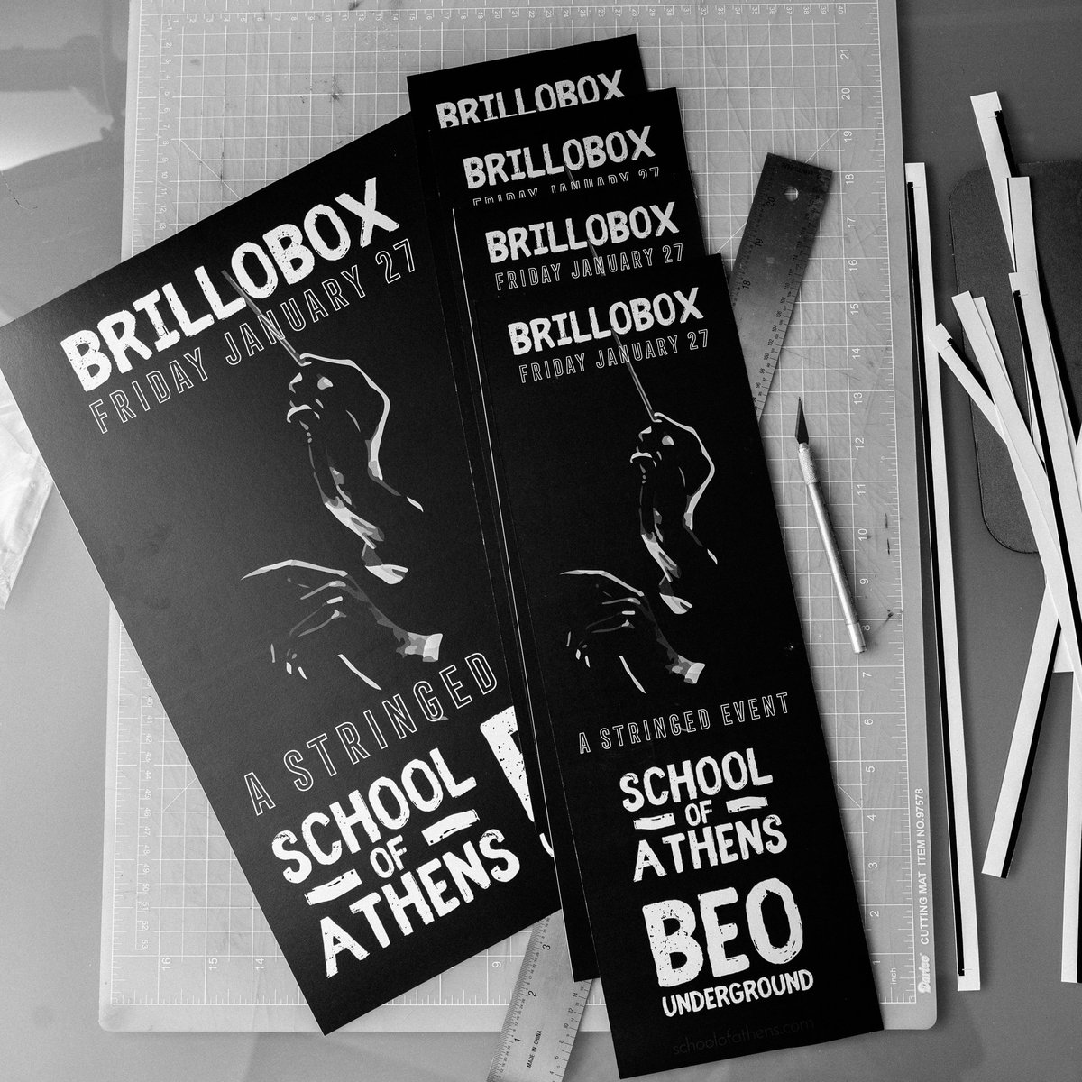 Can't wait to play with <a href="/BeoSQ/">Beo String Quartet</a> at <a href="/brilloboxpgh/">Brillobox</a> on Friday January 27. They'll be joining us on stage w/ violins 'n strings.
