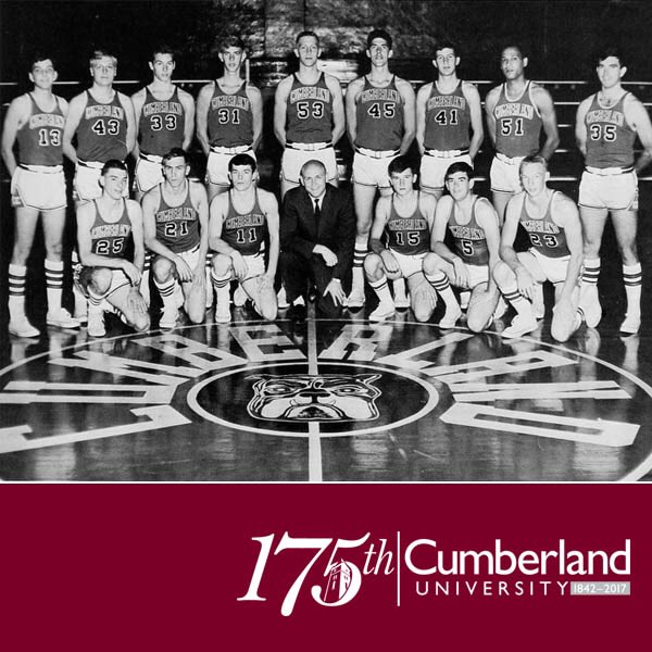 CumberlandU's tweet photo. Blast from the past. 🏀🏀🏀🏀 #CU175 https://t.co/Zb9ztip2t7