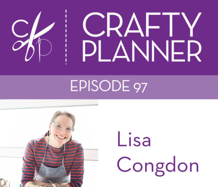 dearhandmadelif's tweet photo. Loving this @craftyplanner podcast  with #Craftcation14 keynote speaker @lisacongdon! https://t.co/X2MB24YSnR https://t.co/hpzrVKFEvu