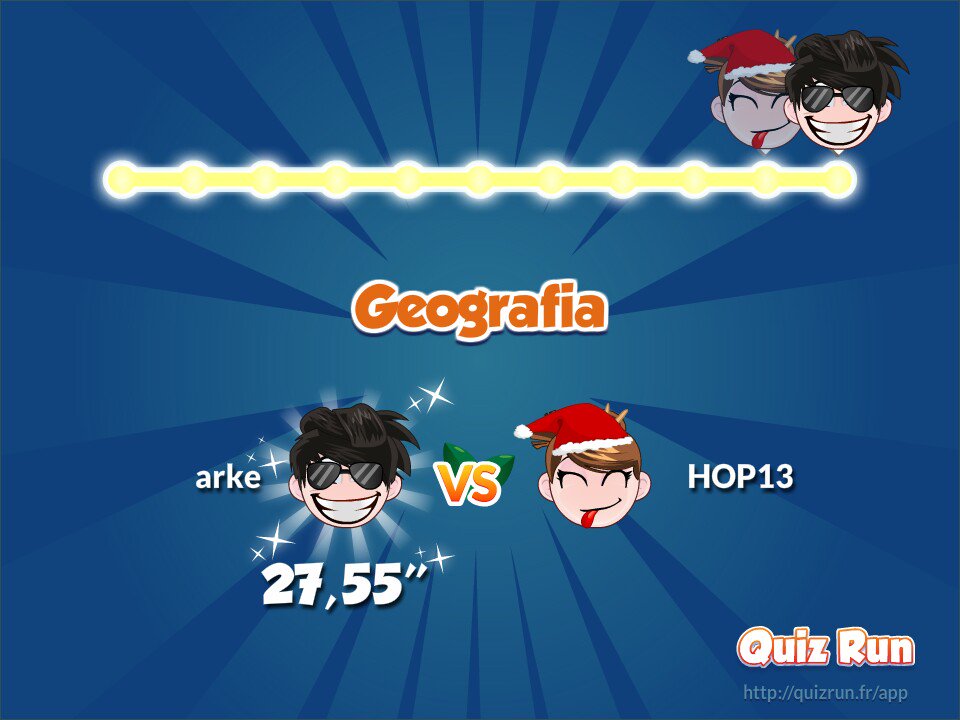 Arke78's tweet photo. Ho sconfitto Sonia Possemati su Quiz Run. Il mio nome utente è arke https://t.co/hhGZ6V9Ibf https://t.co/oE7wwcXeEp
