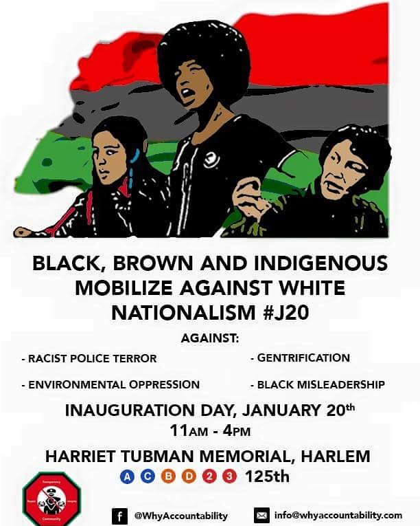 WA_Tweets's tweet photo. #J20 #J20NYC #Inaugural #Resist #blacklivesmatter #Harlem https://t.co/dwQne0b8hG