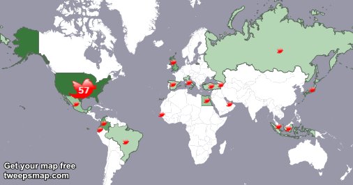 Mis seguidores viven en Estados Unidos(56%),Colombia(13%),UK.(7%) y m&aacute;s https://t.co/8bZjS3IiOV https://t