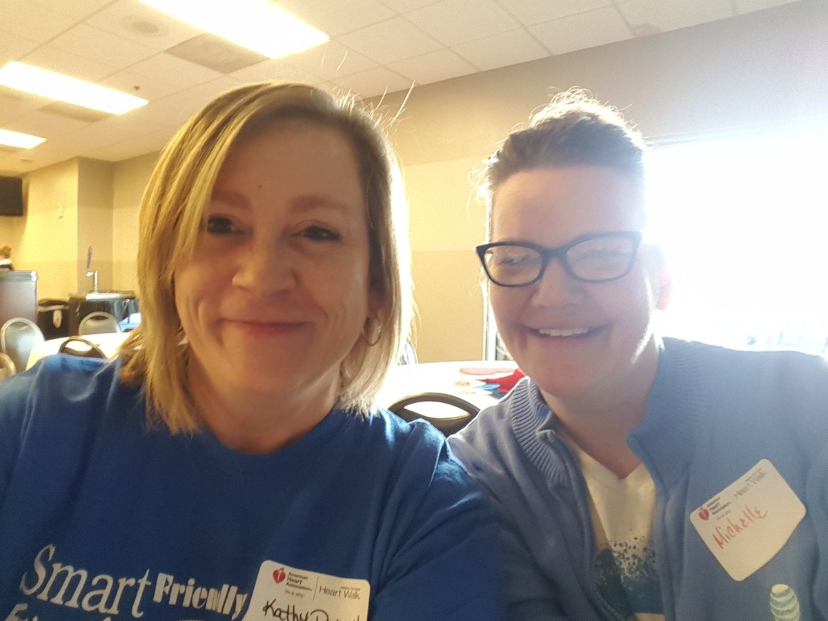 KatmanchooMy's tweet photo. Representing for @tulsa_ATS here @ONEOK for the American Heart Association Kick Off 2017 https://t.co/9WhTjwKon5