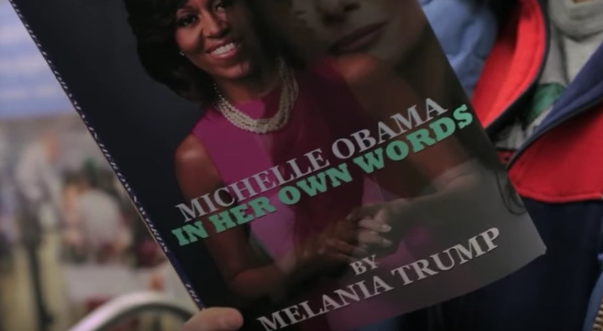 The Down-Low: ‘Michelle Obama In Her Own Words’ By Melania Trump And Other Stories You Shouldn’t Miss. ow.ly/UQ0G307X3Xf