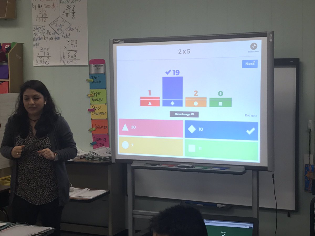 SSAISDArmstrong's tweet photo. Fifth grade students had a blast reviewing math skills using #Kahoot! @ssaisd #VivaSouthSan https://t.co/AuPQaysaCd
