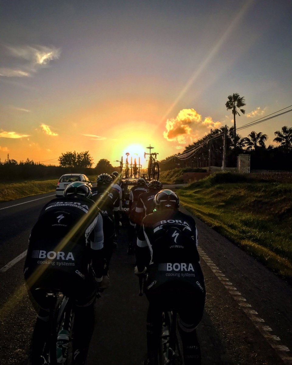 The first trainings block is done, time for a rest day!!! #borahansgrohe #craftsportswear