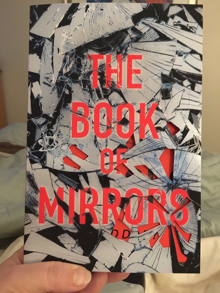 WaterstonesGFrt's tweet photo. Just one of the many perks of the job! A brilliant new book out soon! @sbairden have you read this yet? @EugenOChirovici #BookofMirrors https://t.co/6eKgGncsQK