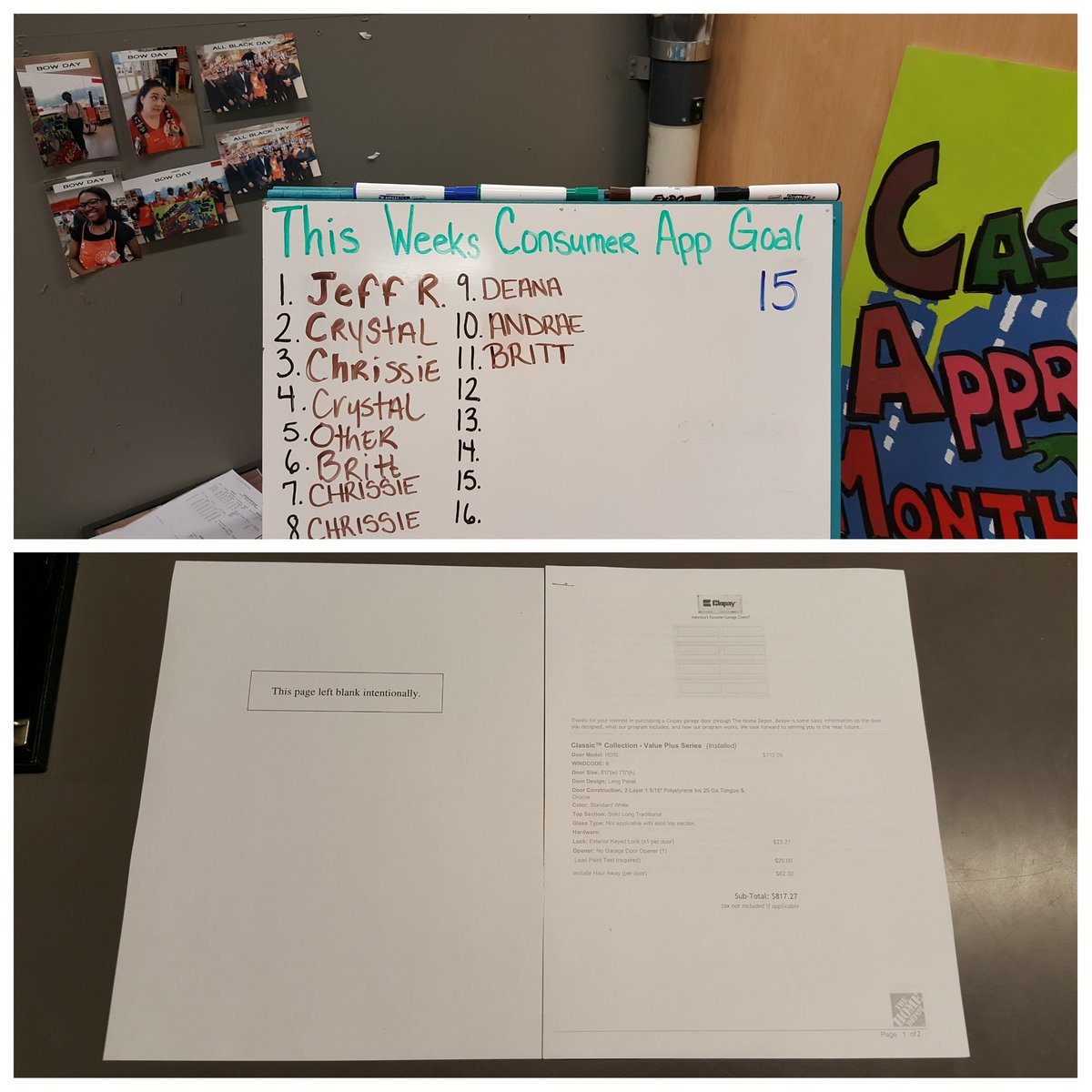 😆 got #Credit sold a garage door install and convinced him to get a washer &amp; dryer that he wanted for a while <a href="/b_mungul/">Brian Mungul</a> managers do it too 😆