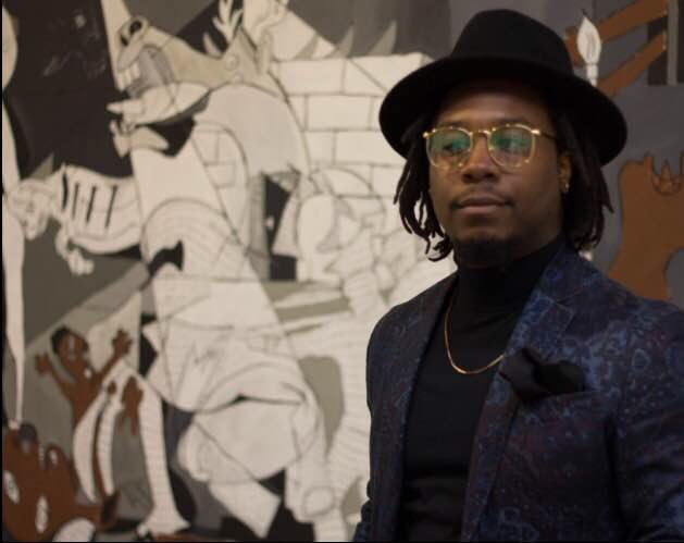 Leadership, art and education are just some of the passions of artist  <a href="/rello3000/">Jerrell Gibbs</a> #tbt to last year when he made his debut at #HFASNYC