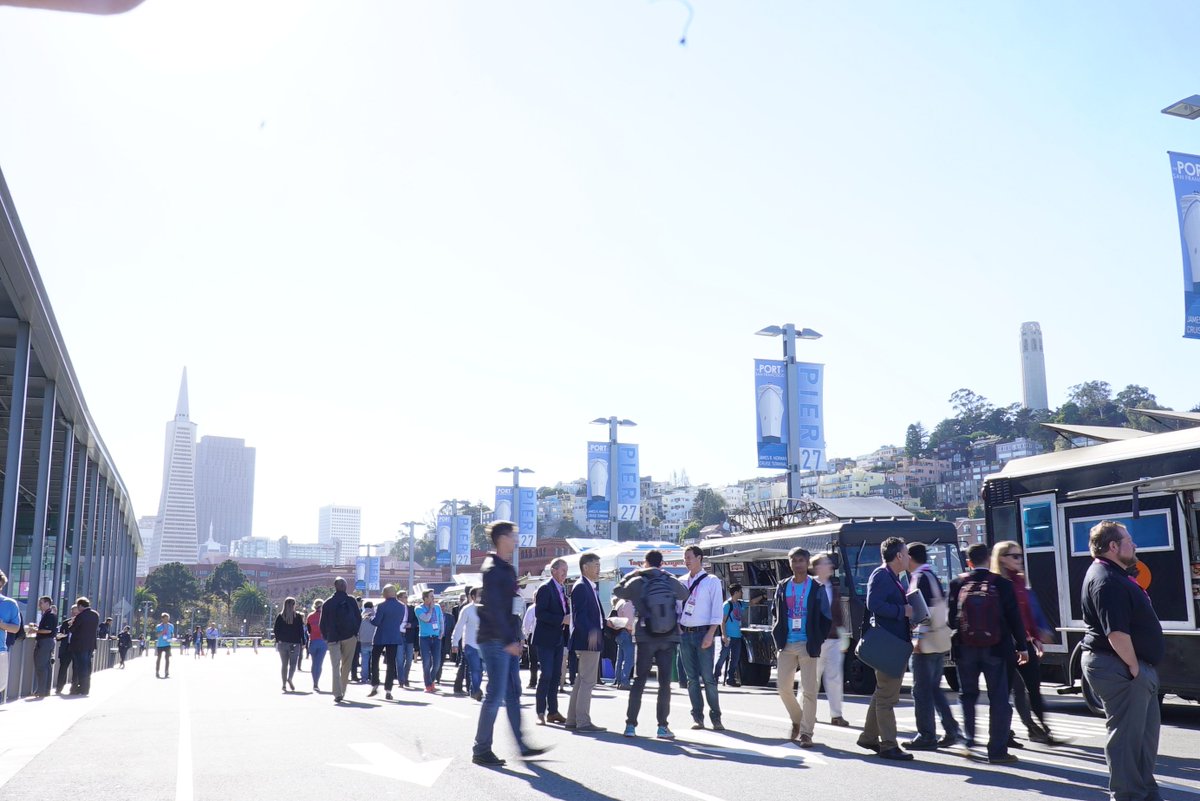 newrelic's tweet photo. #TBT to this epic warm weather at #FS16sf. RT if you need some sun in your life ☀️️ https://t.co/JkdOSGJ05U