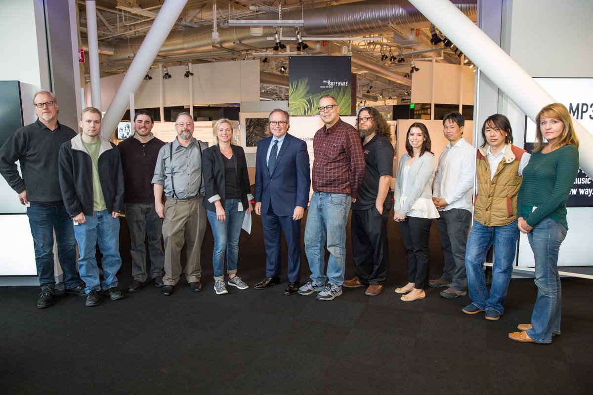 ComputerHistory's tweet image. Cheers to the #MakeSoftware Makers! CHM’s “Make Software: Change the World!” exhibition is finally finished!  Opening January 28!