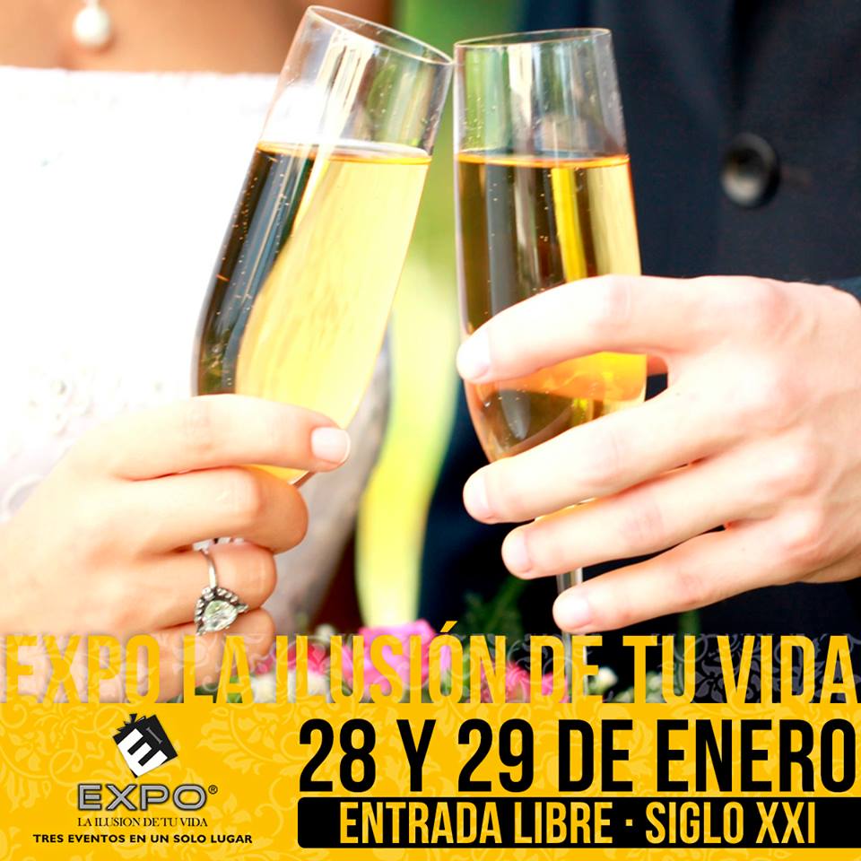 Expo La Ilusión de tu Vida donde encontraras todo para ese día tan especial.
28 y 29 de Enero en el Centro de Convenciones Yucatán Siglo XXI