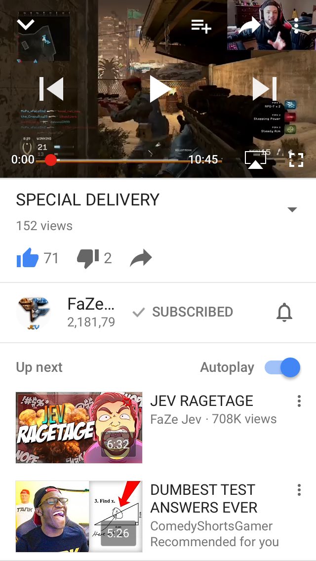 awsomecod4playe's tweet photo. @FaZeJev I was early https://t.co/6sBbA8dZly