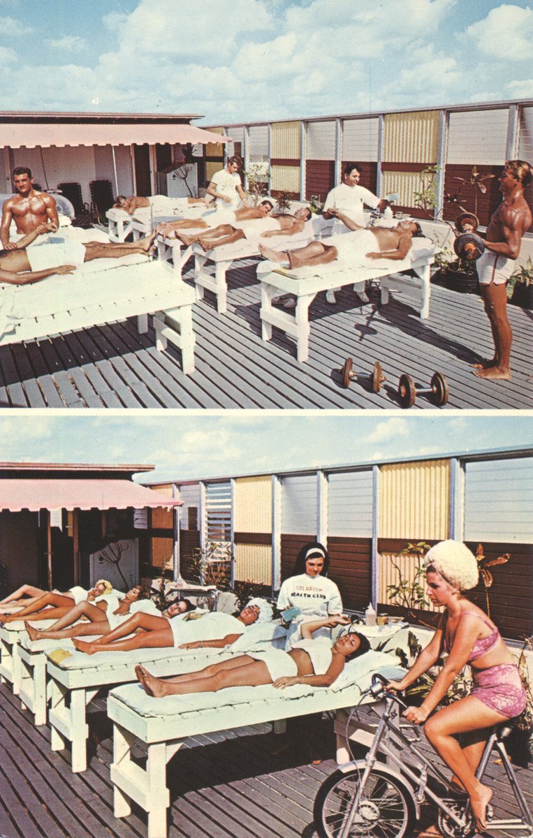 The Health Club at The Castaways in Miami beach, Florida "America's most FUNderful Resort Motel"