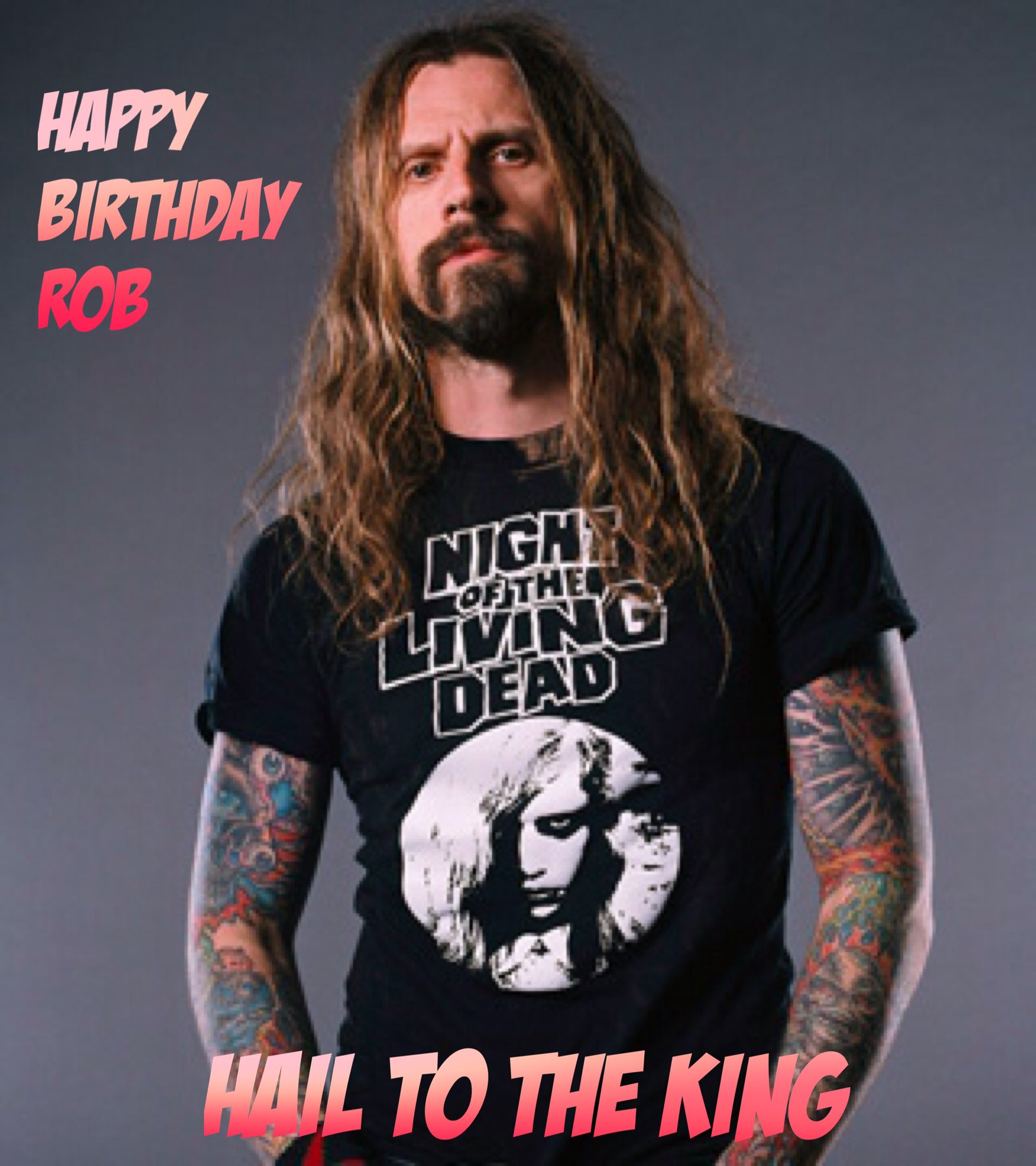 Happy Birthday to the legendary ROB ZOMBIE!      