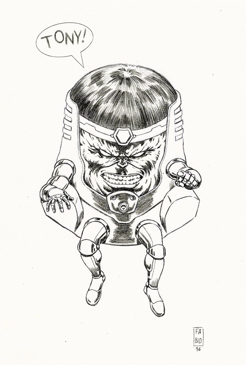 FabioFsgu's tweet photo. Modok
#Commission @Marvel #MODOK @MarvelBR #comics https://t.co/pJ8fTuXXlm