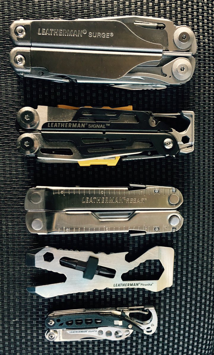 soundlessnut's tweet photo. @Leatherman family photo https://t.co/pywDPTBx2o