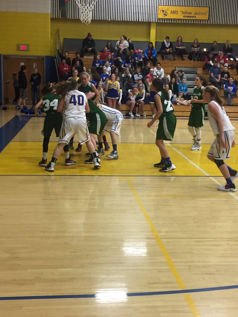 AngolaMiddle's tweet photo. Great effort by 7th Girls 🏀in a tough loss to St. Vincent. So great to see Olivia Stoy on the court. #stoystrong #apride https://t.co/1Ov78Dqdec