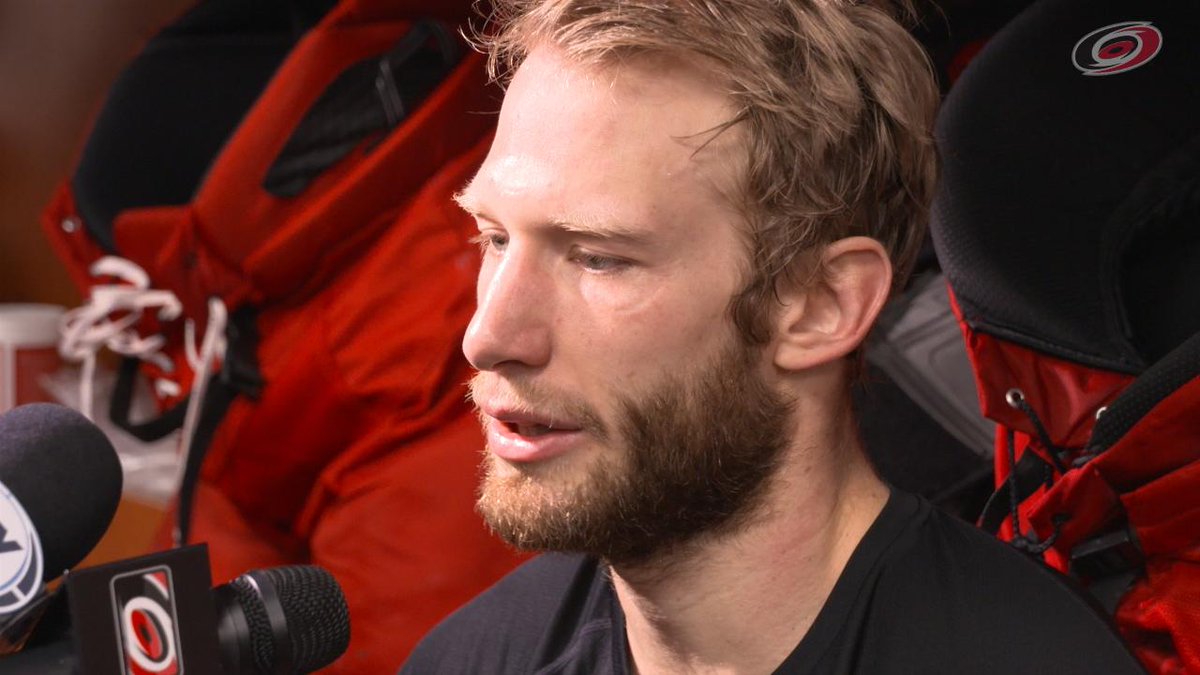 [In the Room] Hear from Jordan Staal and @brettpesce22 after #Canes practice today → WATCH: n.carhur.com/2huxjNu https://t.co/0YSVR5myc8